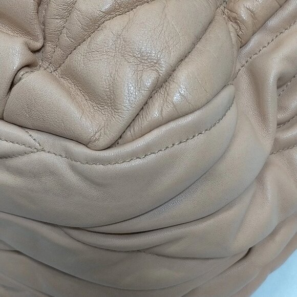Miu Miu Hand Bag Beige Leather mon-525-091325 - Picture 6 of 9